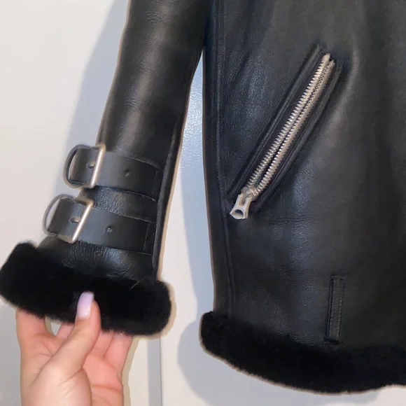 Custom made merino shearling Jacket